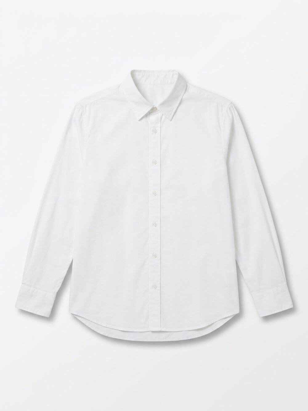 Lola River Asher White long-sleeve button-up shirt New
